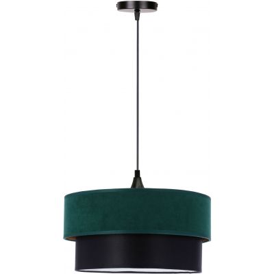 Candellux Solanto lampa wisząca 1x60W zielony/złoty/czarny 31-19707