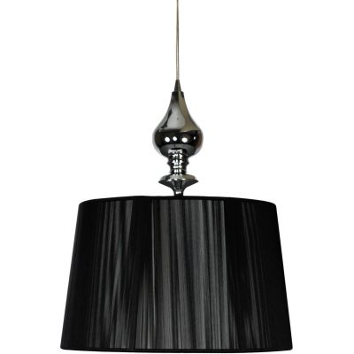 Candellux Gillenia lampa wisząca 1x60W czarna 31-21437