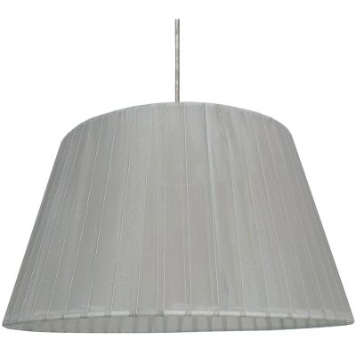 Candellux Tiziano lampa wisząca 1x60W srebrna 31-27085