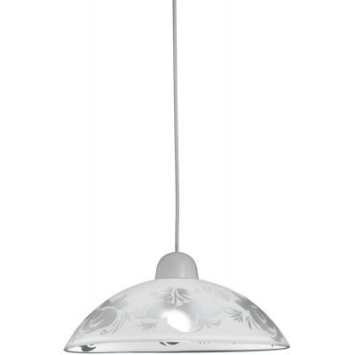 Candellux Beris lampa wisząca 1x60W biała 31-49929