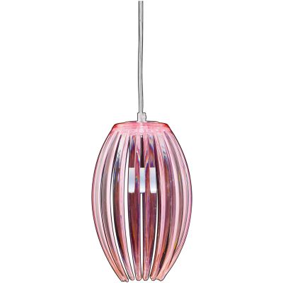 Candellux Abuko lampa wisząca 1x60W różowa 31-55548