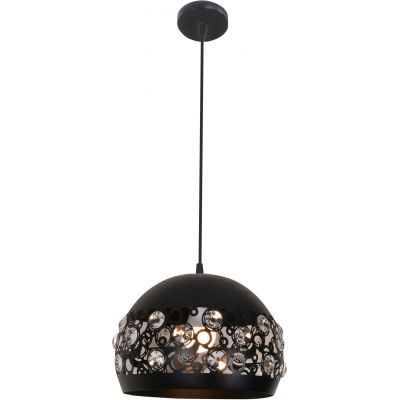 Candellux Jolina lampa wisząca 1x40W czarna 31-69696