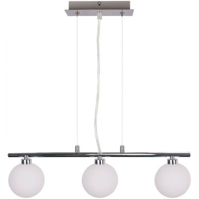 Candellux Raisa lampa wisząca 3x40W biała/chrom 33-01382