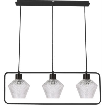 Candellux Niko lampa wisząca 3x40 W czarna 33-26866