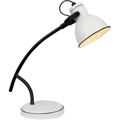 Candellux Zumba lampa biurkowa 1x40W biały/czarny 41-72085