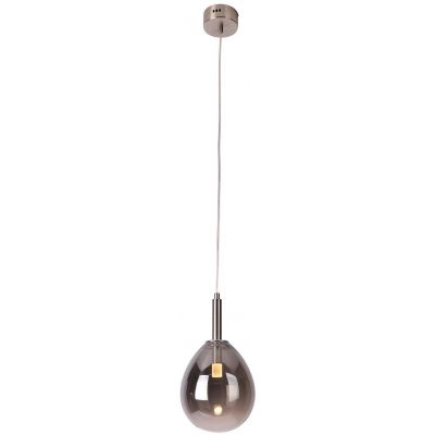 Ledea Lukka lampa wisząca 1x6W LED szara 50133211
