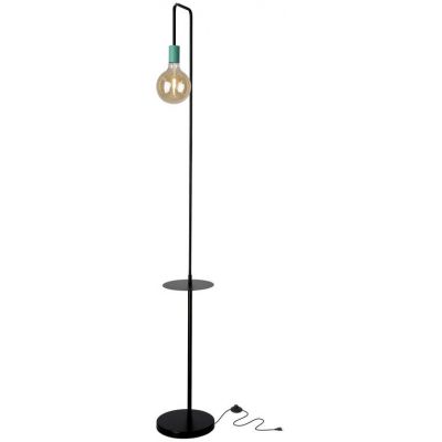 Candellux Viper lampa stojąca 1x40W czarna/zielona 51-00040