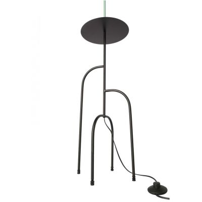 Candellux Ravello lampa stojąca 1x40W czarna/miętowa 51-00064