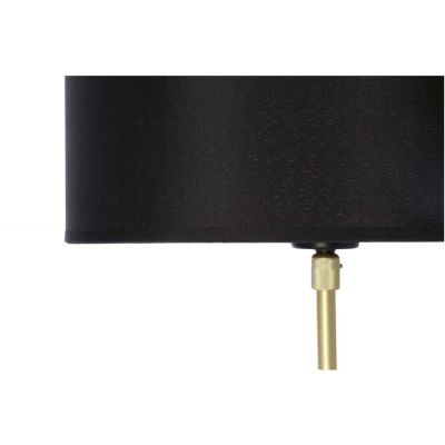Candellux Tegola lampa stojąca 1x60W czarna/złota 51-00071