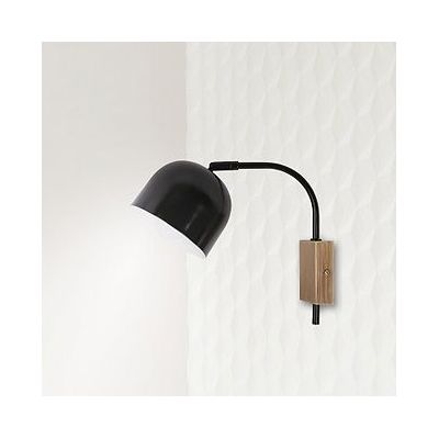 Candellux Rupi kinkiet 1x40W czarny 21-76687