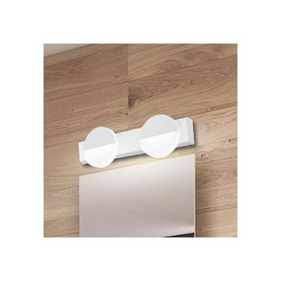 Candellux Sing kinkiet 2x3W LED biały 22-72801