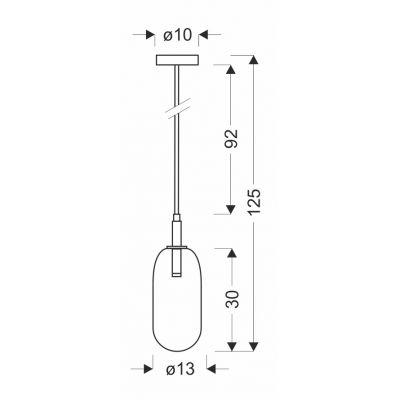 Ledea Fiuggi lampa wisząca 1x6W LED różowa 50133212