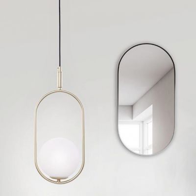Candellux Cordel lampa wisząca 1x28W mosiądz/biały 31-73457