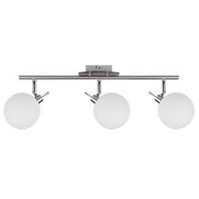 Candellux Ghost lampa podsufitowa 3x40W biała/chrom 93-01498