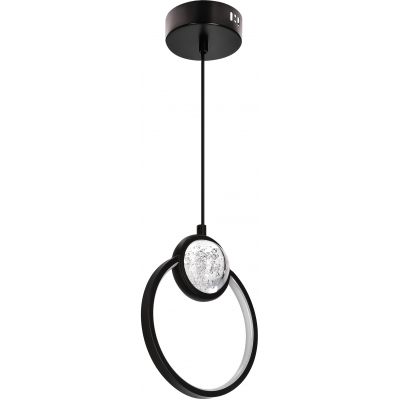 Candellux Lacrima lampa wisząca 1x15 W czarna 31-35592