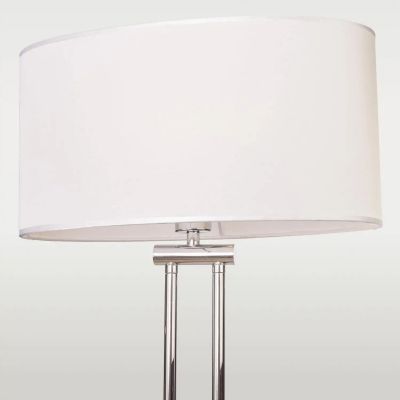 CosmoLight Athens lampa stojąca 1x40W biały/chrom F01451WHCR