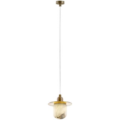 CosmoLight Volterra lampa wisząca 1x3 W mosiądz P01982BR