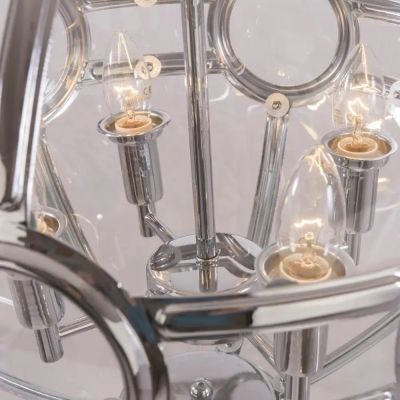 CosmoLight Amsterdam lampa wisząca 4x40W chrom P04687CH