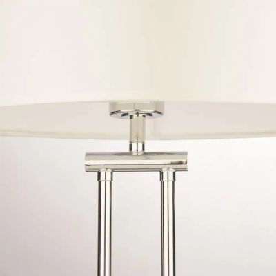 CosmoLight Athens lampa stołowa 1x40W biały/chrom T01444WHCR