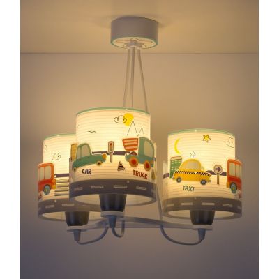 Dalber Baby Travel lampa wisząca 3x60W wielokolorowa 61687