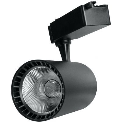 DPM lampa do szynoprzewodów 1x20 W czarny STR-20W-B