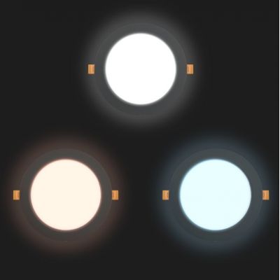 DPM plafon 1x18 W czarny CL9-C-18W-B