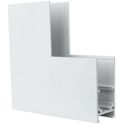 DPM M-Line Łącznik kątowy do szyny magnetycznej pionowy natynkowy biały MTL-S-VL-W