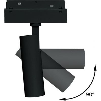 DPM M-Line lampa do szynoprzewodów 1x5 W czarny MTL-ST-5W-B