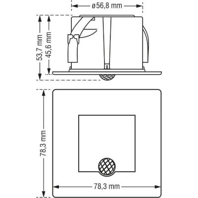 DPM lampa przypodłogowa 1x1,2 W czarna YCB177B