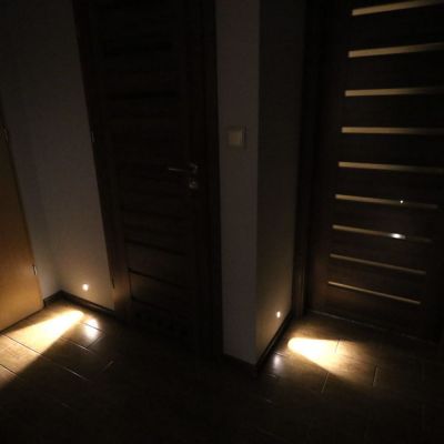 Elkim Lighting Lesel 002 lampa przypodłogowa 1x1W LED czarny mat 100201103
