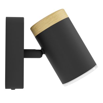 Eglo Consuma kinkiet 1x5 W czarny 300001