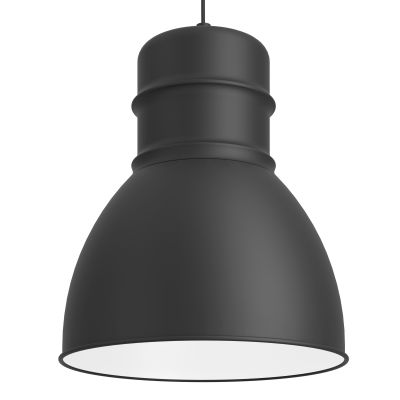 Eglo Ebury lampa wisząca 1x60 W czarna 43621