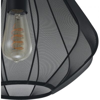 Eglo Dolwen lampa wisząca 1x40 W czarna 43994