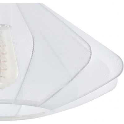 Eglo Dolwen lampa wisząca 1x40 W biała 43997