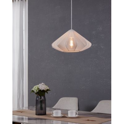 Eglo Dolwen lampa wisząca 1x40 W biała 43997