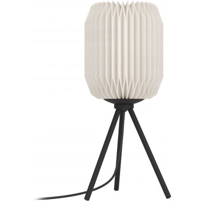 Eglo Belgrave lampa stołowa 1x40 W biała-czarna 44103