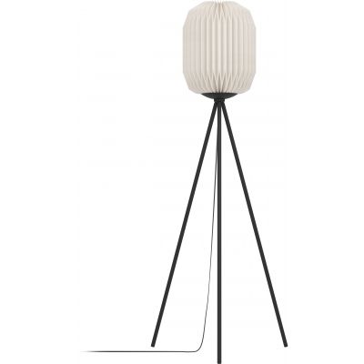 Eglo Belgrave lampa stojąca 1x60 W biała-czarna 44104