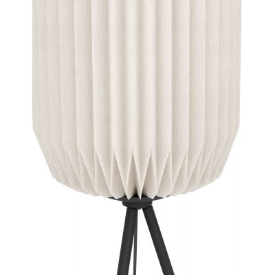 Eglo Belgrave lampa stojąca 1x60 W biała-czarna 44104