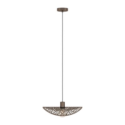 Eglo Swaby lampa wisząca 1x60 W brązowa 44124