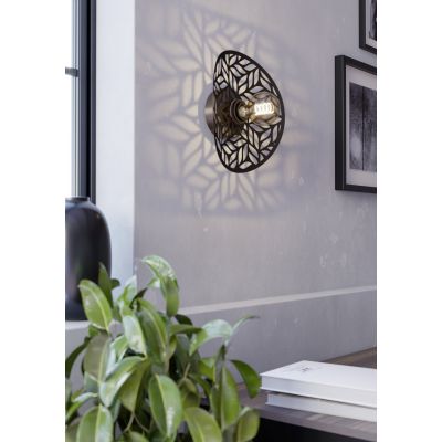 Eglo Swaby kinkiet 1x60 W brązowy 44125