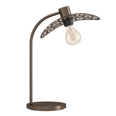 Eglo Swaby lampa stołowa 1x60 W brązowa 44126