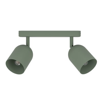 Eglo Tilston lampa podsufitowa 2x40 W zielona 44133