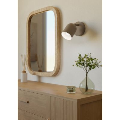 Eglo Tilston kinkiet 1x40 W piaskowy 44161