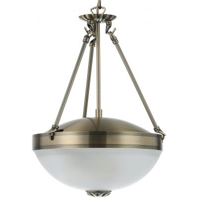 Eglo Savoy lampa wisząca 2x60 W patyna-satyna 82747