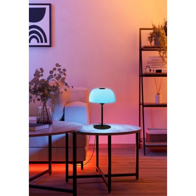 Eglo Solo lampa stołowa 1x40 W biała/czarna 900142