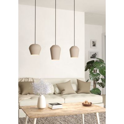 Eglo Cambaito lampa wisząca 3x40 W beżowa 900143