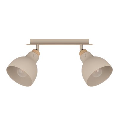 Eglo Arrecife lampa podsufitowa 2x24 W beżowa 900712
