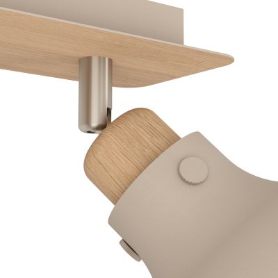 Eglo Arrecife lampa podsufitowa 3x18 W beżowa 900713