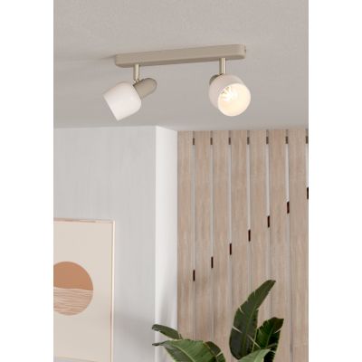 Eglo Corato lampa podsufitowa 2x18 W beżowa 900715