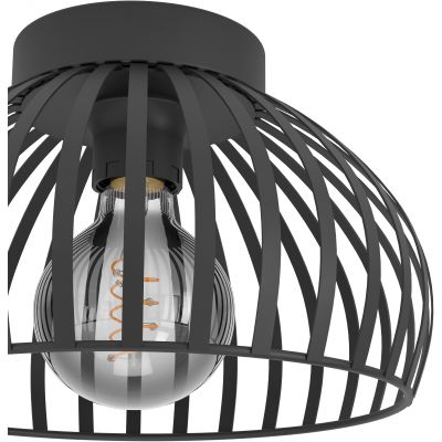 Eglo Mogano lampa podsufitowa 1x40 W czarna 900792